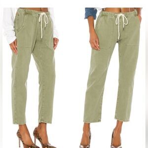 One Teaspoon Denim Shabbies | Elastic Waist Dark Wash Boyfriend Pants